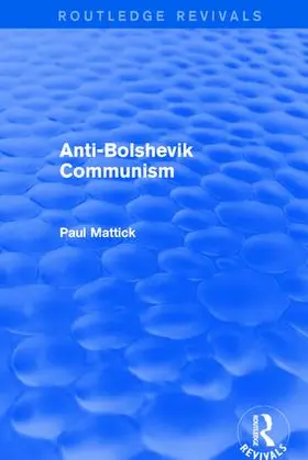 Jr. |  Anti-Bolshevik Communism | Buch |  Sack Fachmedien