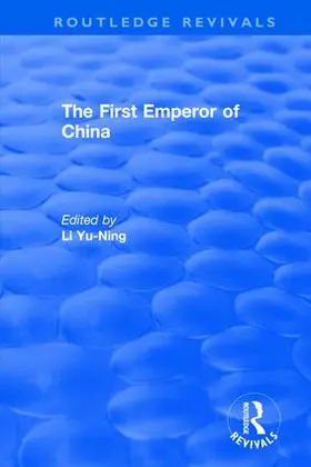 Yu-Ning |  The First Emperor of China | Buch |  Sack Fachmedien