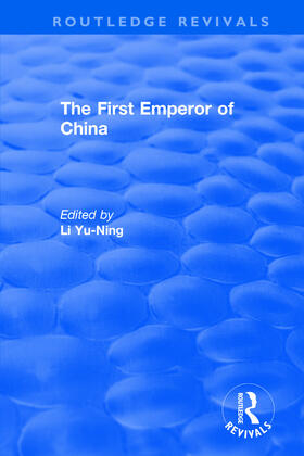 Yu-Ning |  The First Emperor of China | Buch |  Sack Fachmedien