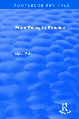 Rein |  From Policy to Practice | Buch |  Sack Fachmedien