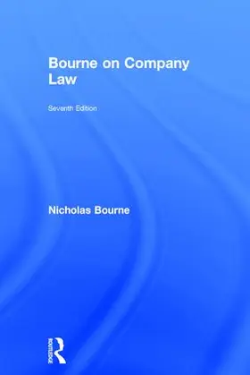 Bourne |  Bourne on Company Law | Buch |  Sack Fachmedien