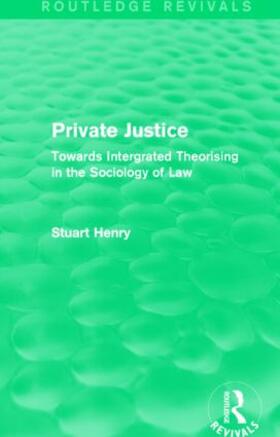 Henry |  Private Justice | Buch |  Sack Fachmedien