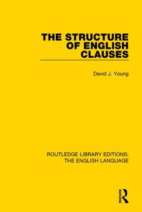 Young |  The Structure of English Clauses | Buch |  Sack Fachmedien