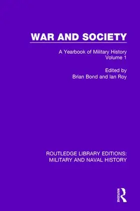 Bond / Roy |  War and Society Volume 1 | Buch |  Sack Fachmedien