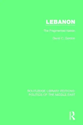 Gordon |  Lebanon | Buch |  Sack Fachmedien