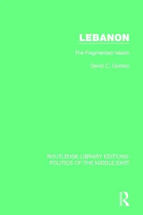 Gordon |  Lebanon | Buch |  Sack Fachmedien