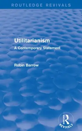 Barrow |  Utilitarianism | Buch |  Sack Fachmedien