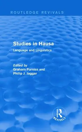 Furniss / Jaggar |  Studies in Hausa | Buch |  Sack Fachmedien