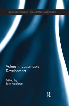 Appleton | Values in Sustainable Development | Buch | 978-1-138-92836-7 | sack.de