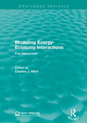 Hitch |  Modeling Energy-Economy Interactions | Buch |  Sack Fachmedien