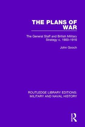 Gooch |  The Plans of War | Buch |  Sack Fachmedien