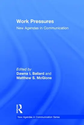 Ballard / McGlone |  Work Pressures | Buch |  Sack Fachmedien