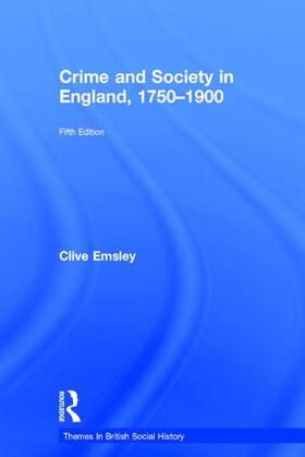 Emsley |  Crime and Society in England, 1750-1900 | Buch |  Sack Fachmedien