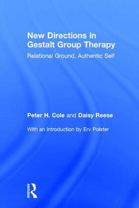 Cole / Reese |  New Directions in Gestalt Group Therapy | Buch |  Sack Fachmedien