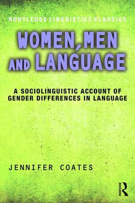 Coates |  Women, Men and Language | Buch |  Sack Fachmedien