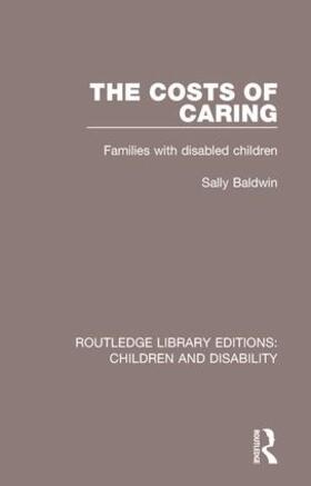 Baldwin |  The Costs of Caring | Buch |  Sack Fachmedien