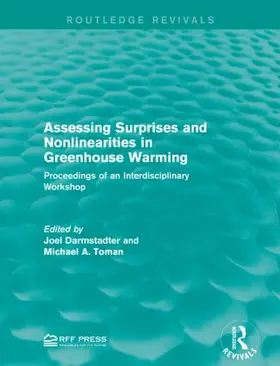 Darmstadter / Toman |  Assessing Surprises and Nonlinearities in Greenhouse Warming | Buch |  Sack Fachmedien