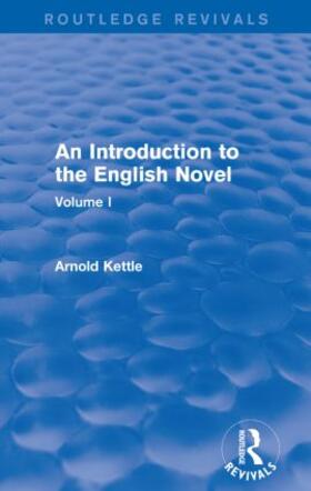 Kettle |  An Introduction to the English Novel | Buch |  Sack Fachmedien