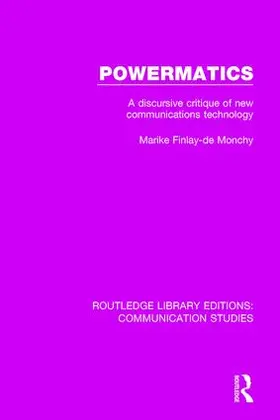 Finlay - de Monchy |  Powermatics | Buch |  Sack Fachmedien