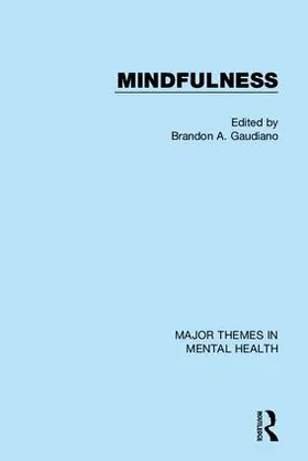 Gaudiano |  Mindfulness | Buch |  Sack Fachmedien