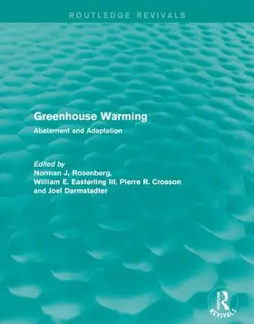 Rosenberg / Easterling III / Crosson |  Greenhouse Warming | Buch |  Sack Fachmedien