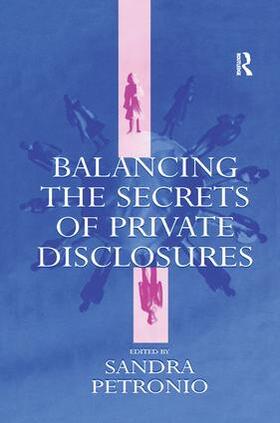 Petronio |  Balancing the Secrets of Private Disclosures | Buch |  Sack Fachmedien