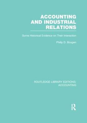 Bougen |  Accounting and Industrial Relations | Buch |  Sack Fachmedien