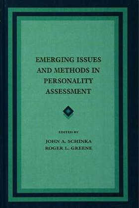 Schinka / Greene |  Emerging Issues and Methods in Personality Assessment | Buch |  Sack Fachmedien