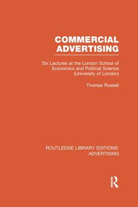 Russell |  Commercial Advertising (Rle Advertising) | Buch |  Sack Fachmedien