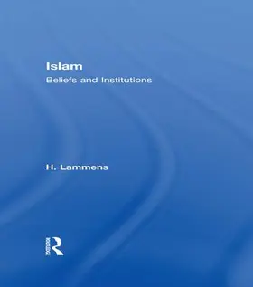 Lammens |  Islam | Buch |  Sack Fachmedien