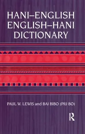 Lewis / Bibo |  Hani-English - English-Hani Dict | Buch |  Sack Fachmedien