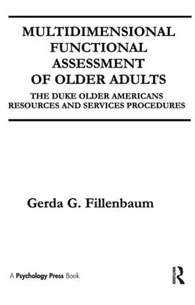 Fillenbaum |  Multidimensional Functional Assessment of Older Adults | Buch |  Sack Fachmedien