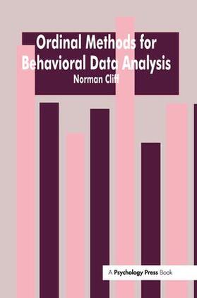 Cliff |  Ordinal Methods for Behavioral Data Analysis | Buch |  Sack Fachmedien