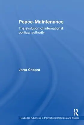 Chopra |  Peace Maintenance | Buch |  Sack Fachmedien