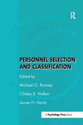 Rumsey / Walker / Harris |  Personnel Selection and Classification | Buch |  Sack Fachmedien