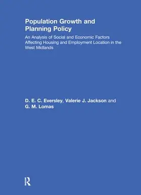 Eversley / Jackson / Lomas |  Population Growth and Planning Policy | Buch |  Sack Fachmedien