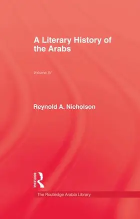 Nicholson |  Literary History Of The Arabs | Buch |  Sack Fachmedien