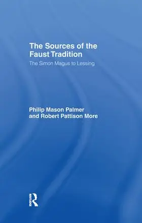 More / Palmer |  Sources of the Faust Trad Cb | Buch |  Sack Fachmedien