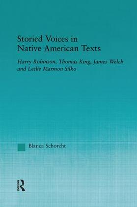 Schorcht |  Storied Voices in Native American Texts | Buch |  Sack Fachmedien