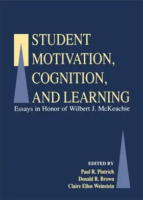 Brown / Pintrich / Weinstein |  Student Motivation, Cognition, and Learning | Buch |  Sack Fachmedien