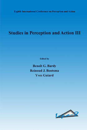 Bardy / Bootsma / Guiard |  Studies in Perception and Action III | Buch |  Sack Fachmedien