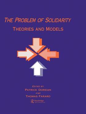 Doreian / Fararo |  The Problem of Solidarity | Buch |  Sack Fachmedien