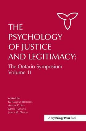 Bobocel / Kay / Zanna |  The Psychology of Justice and Legitimacy | Buch |  Sack Fachmedien