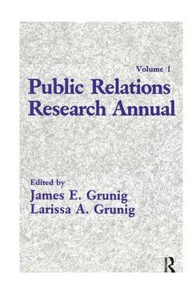 Grunig |  Public Relations Research Annual | Buch |  Sack Fachmedien