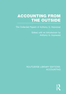 Hopwood |  Accounting From the Outside | Buch |  Sack Fachmedien