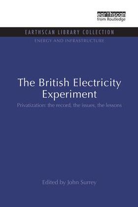 Surrey |  The British Electricity Experiment | Buch |  Sack Fachmedien