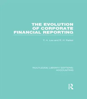 Lee / Parker |  Evolution of Corporate Financial Reporting | Buch |  Sack Fachmedien