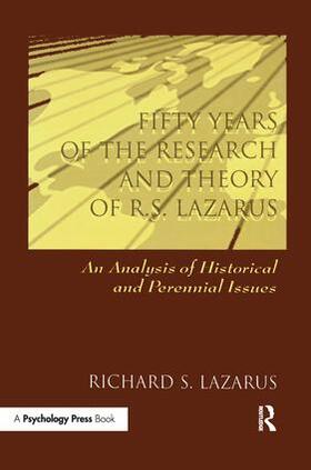 Lazarus |  Fifty Years of the Research and theory of R.s. Lazarus | Buch |  Sack Fachmedien