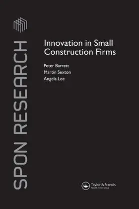 Barrett / Sexton / Lee |  Innovation in Small Construction Firms | Buch |  Sack Fachmedien