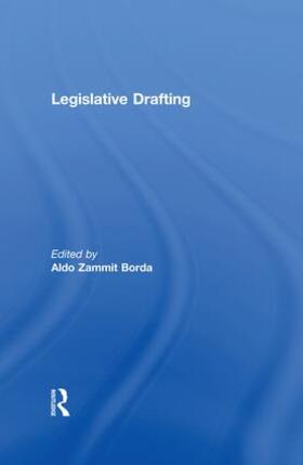 Borda |  Legislative Drafting | Buch |  Sack Fachmedien